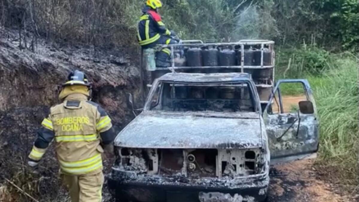 Grupos armados estarían quemando vehículos en el Catatumbo por el no pago de extorsiones