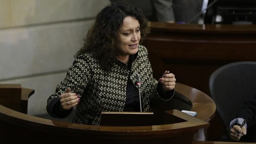 La senadora Angélica Lozano. Foto: Colprensa