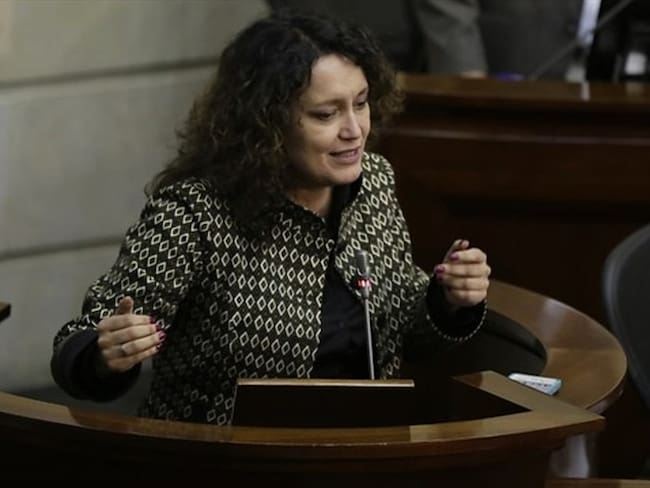 La senadora Angélica Lozano. Foto: Colprensa