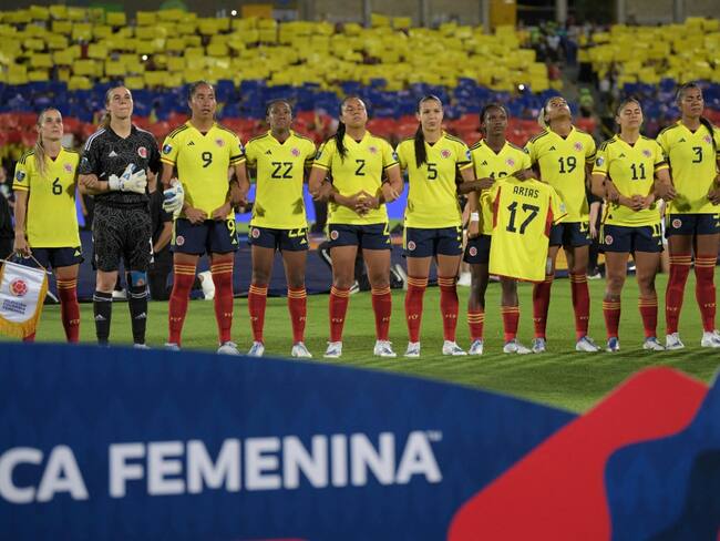 Selección Colombia Femenina. Foto: RAUL ARBOLEDA/AFP via Getty Images