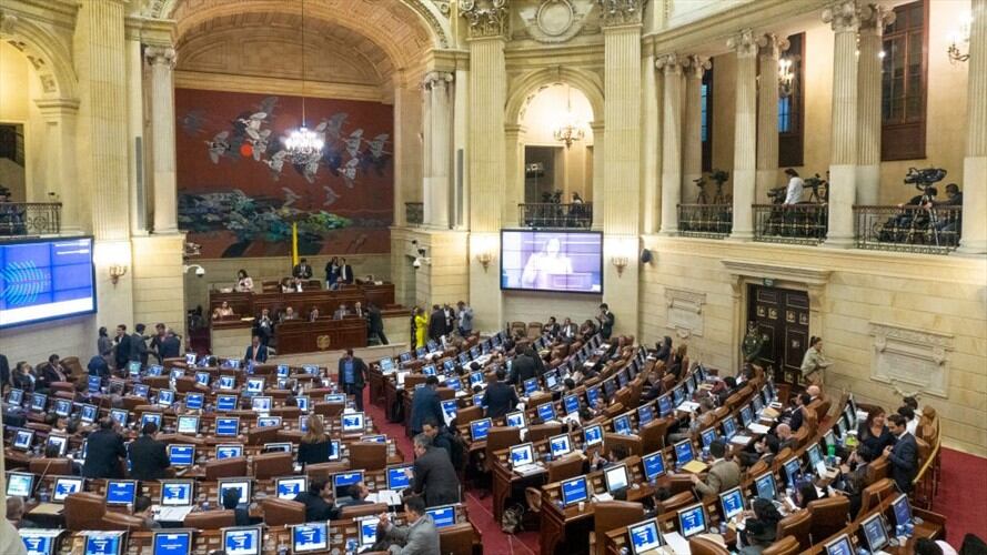 Se dio vía libre a la promulgación del Acto Legislativo 05 de 2017, que crea las 16 circunscripciones especiales para las víctimas del conflicto armado. Foto: Getty Images / DANIEL GARZÓN HERAZO