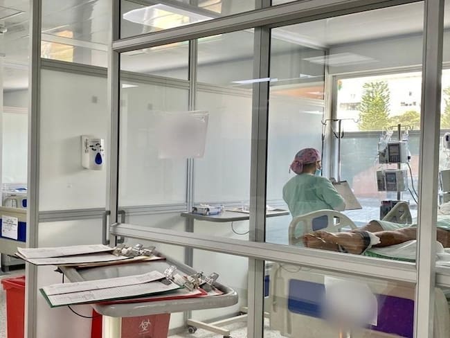 Crisis de la salud en Santander: Cinco centros médicos tuvieron colapso en urgencias. Foto: Suministrada