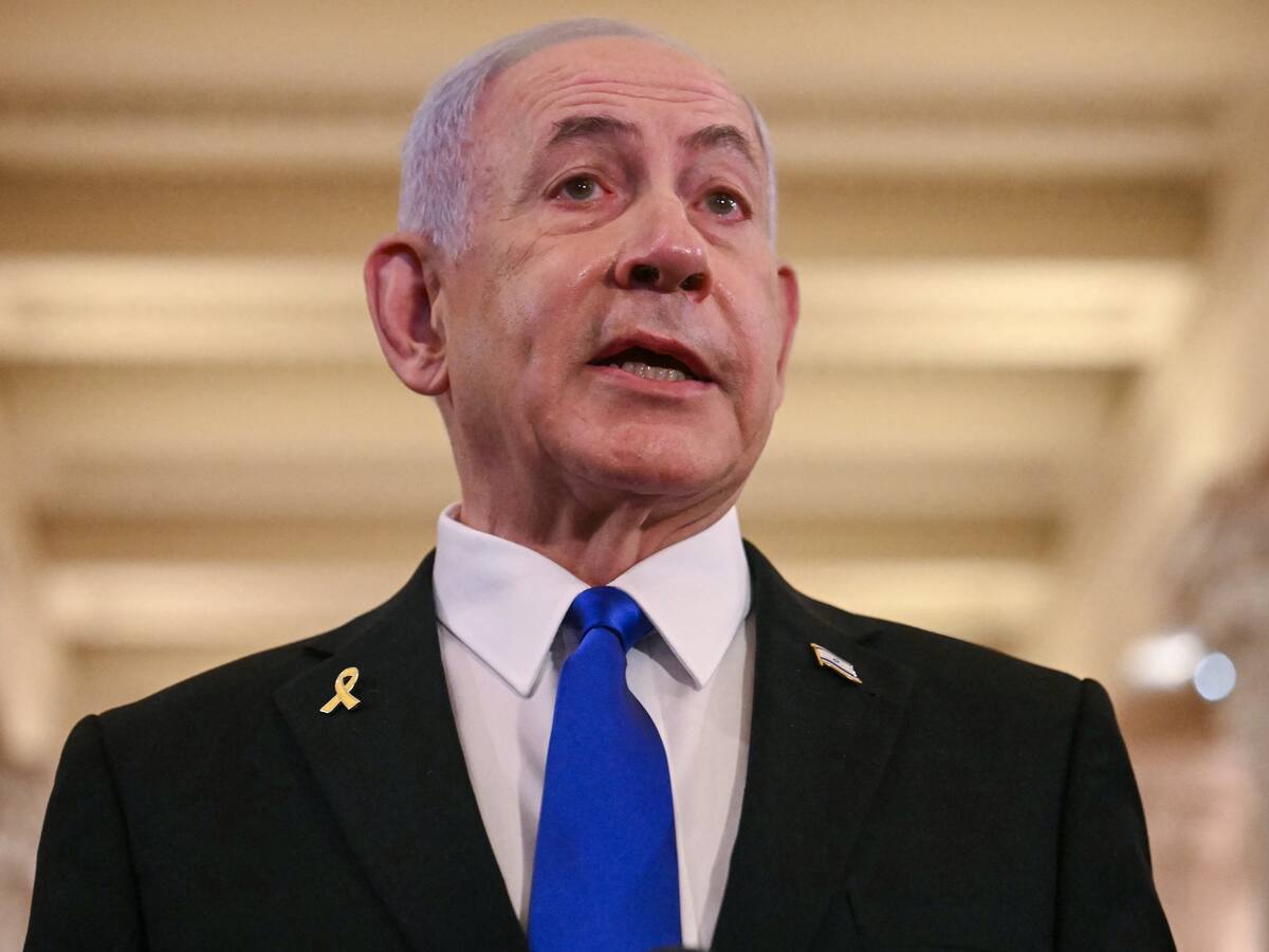 Líder oposición israelí dice que Netanyahu debe “admitir culpabilidad” antes de cualquier indulto