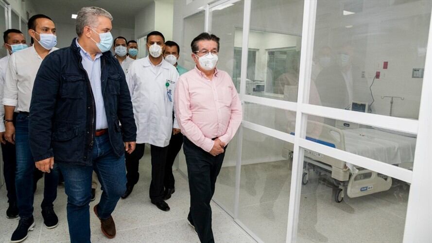 Aglomeraciones en la pandemia incentivan el aumento de casos de COVID-19: Iván Duque. Foto: Presidencia