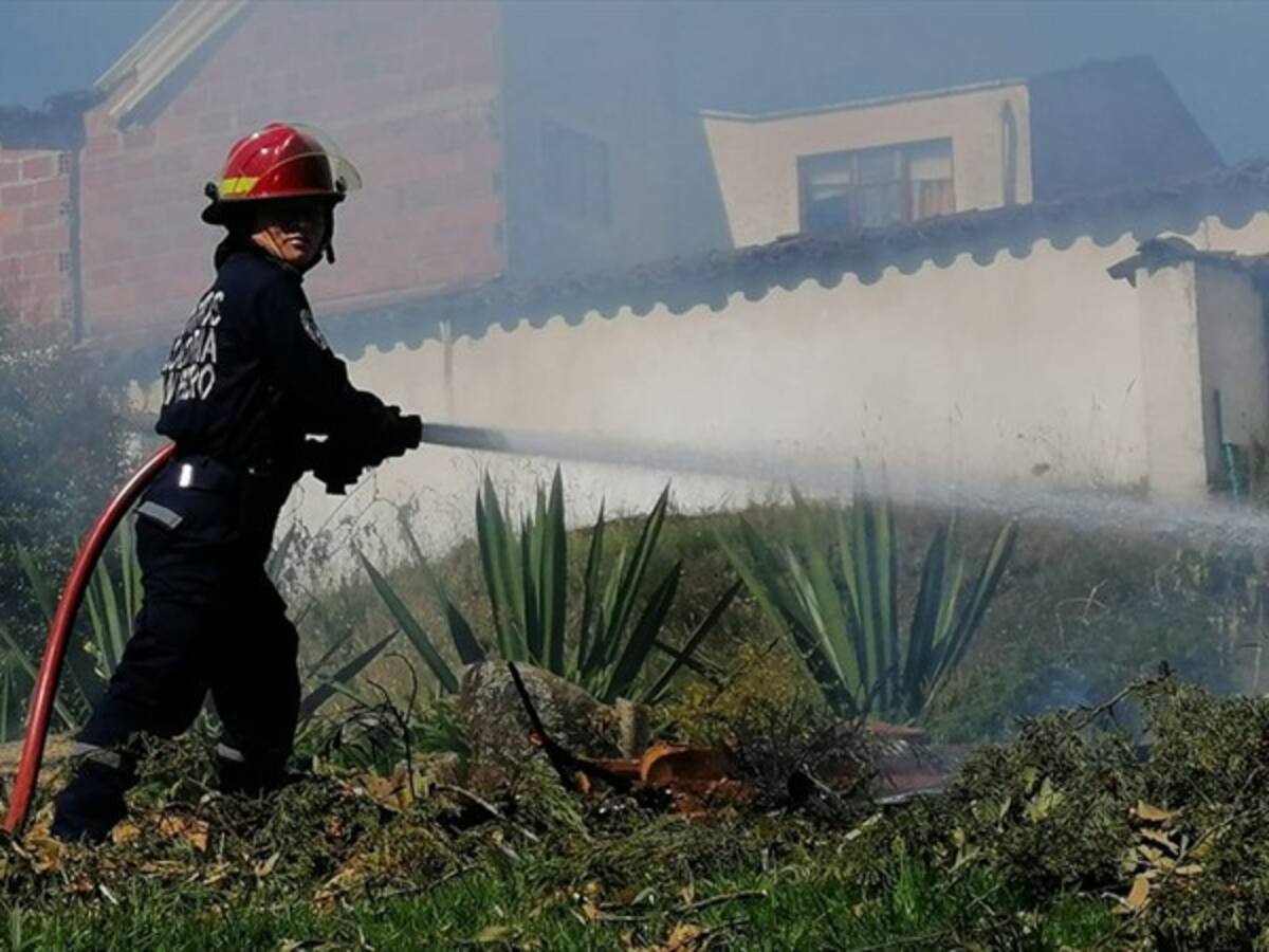 Así previenen las quemas en San Pedro de los Milagros