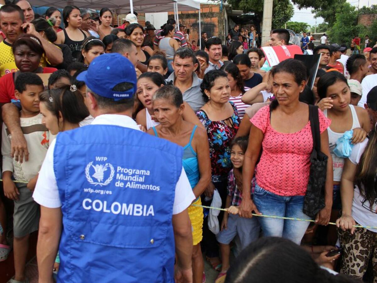 ONU alerta que el 30% de los colombianos comen menos de tres veces al día