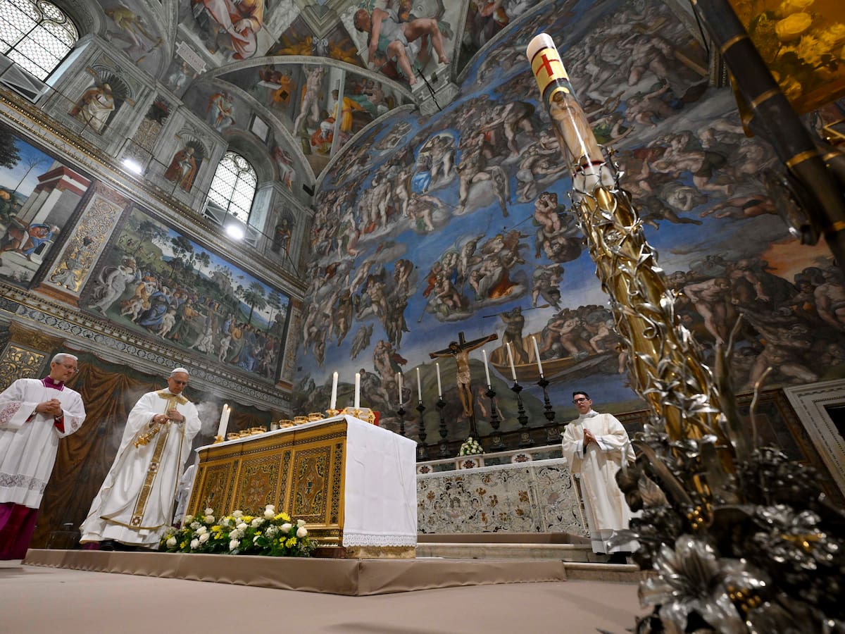 León XIV denunció el declive de la fe en favor del “dinero” o el “poder”