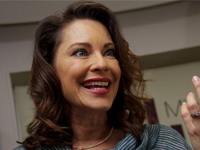 María Helena Döering descresta con sus curvas a los 58 años. Foto: Colprensa