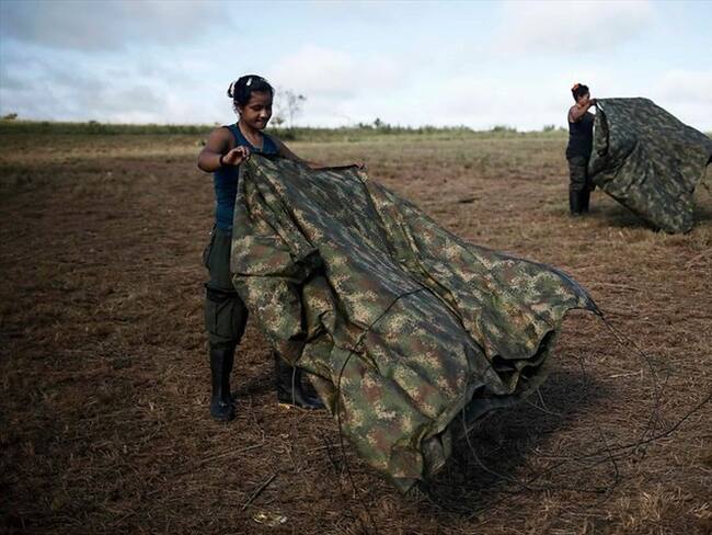 Décima Conferencia Nacional Guerrillera de las Farc EP. Foto: Colprensa - Juan Páez
