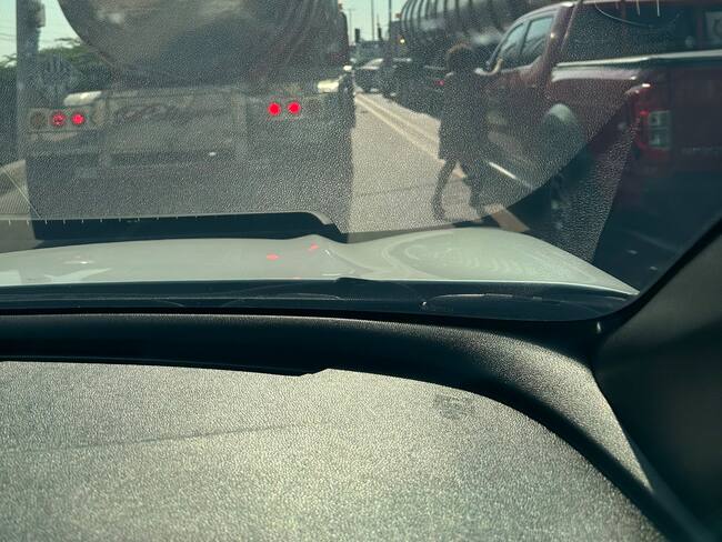 Restricción de la Vía Isla del Rosario- Puebloviejo/ Cortesía