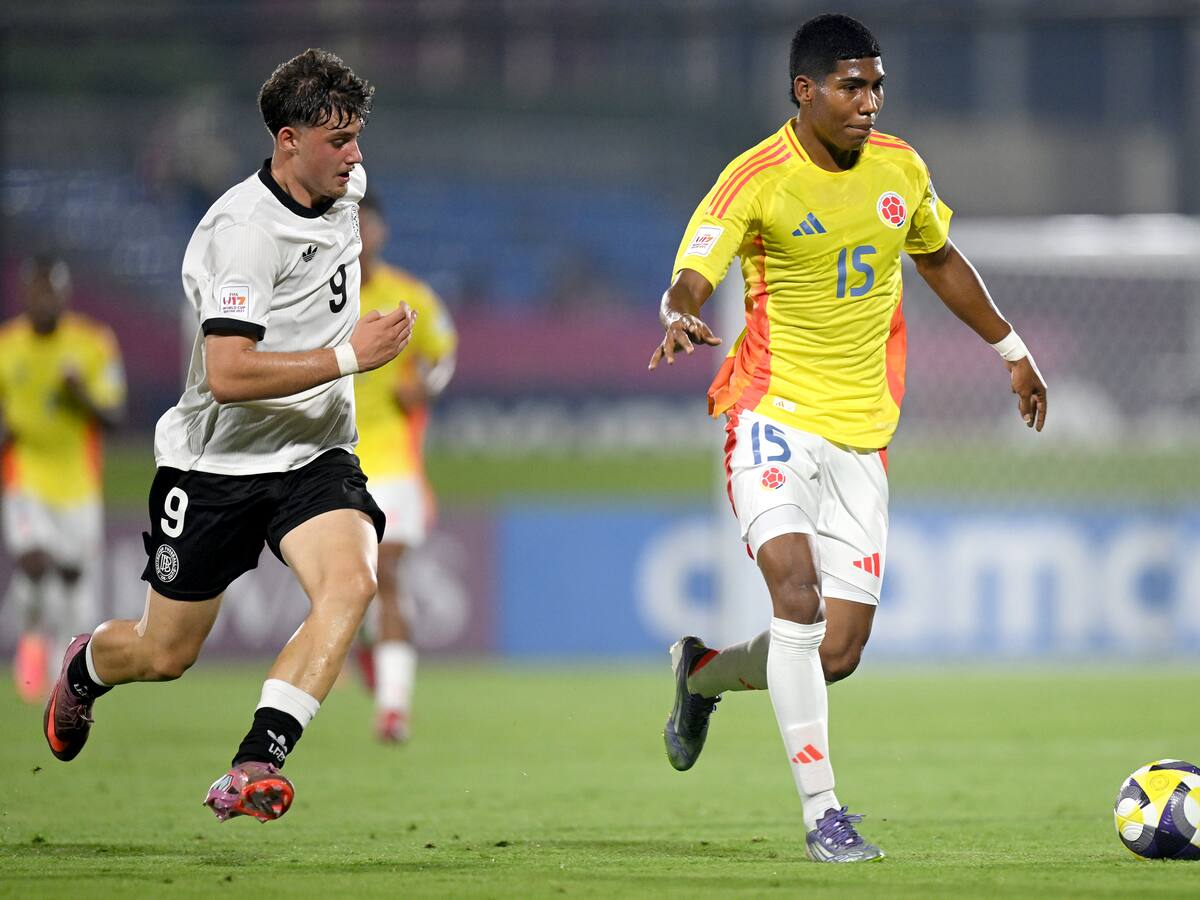 Colombia empató 1-1 ante Alemania en su debut en el Mundial Sub-17 de Qatar