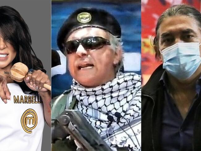 Marbelle compara a Gustavo Bolívar con Jesús Santrich tras su salida del país. Foto: Colprensa