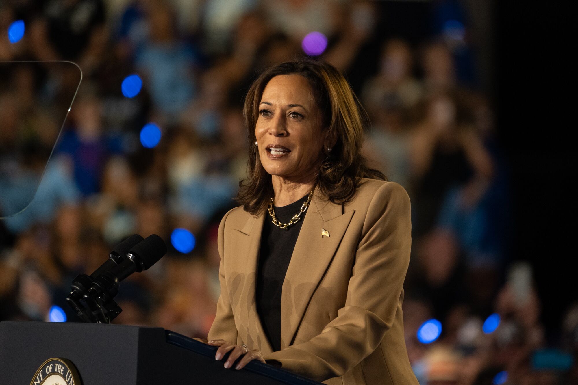 Kamala Harris. I Foto: EFE/EPA/MOLLY PETERS.