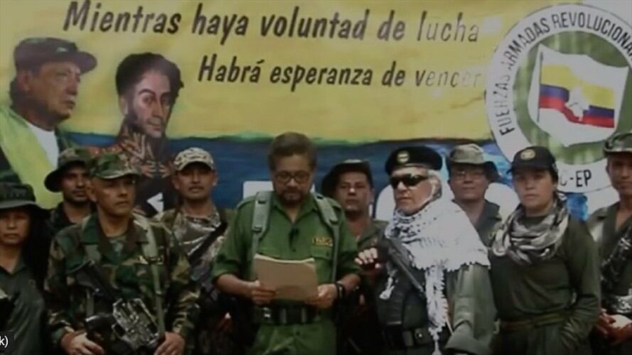 Emiten órdenes de captura a disidentes que aparecen en video del rearme de las Farc. Foto: Colprensa