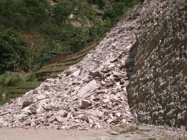 Imagen de referencia de deslizamiento de tierra. Foto: Getty Images