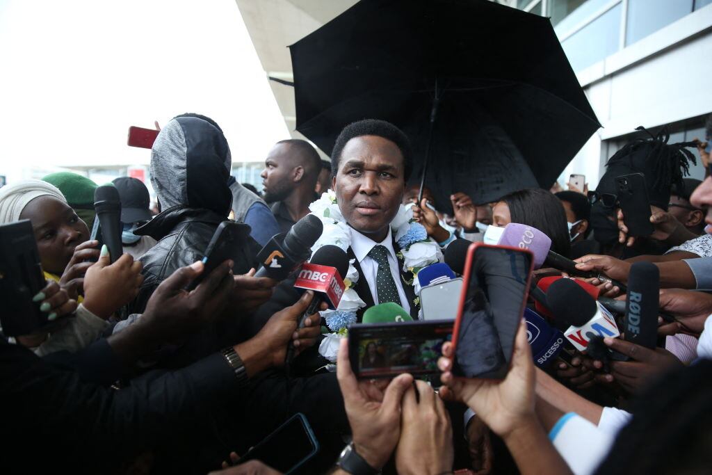 Venancio Mondlane. I Foto: AMILTON NEVES/AFP via Getty Images.