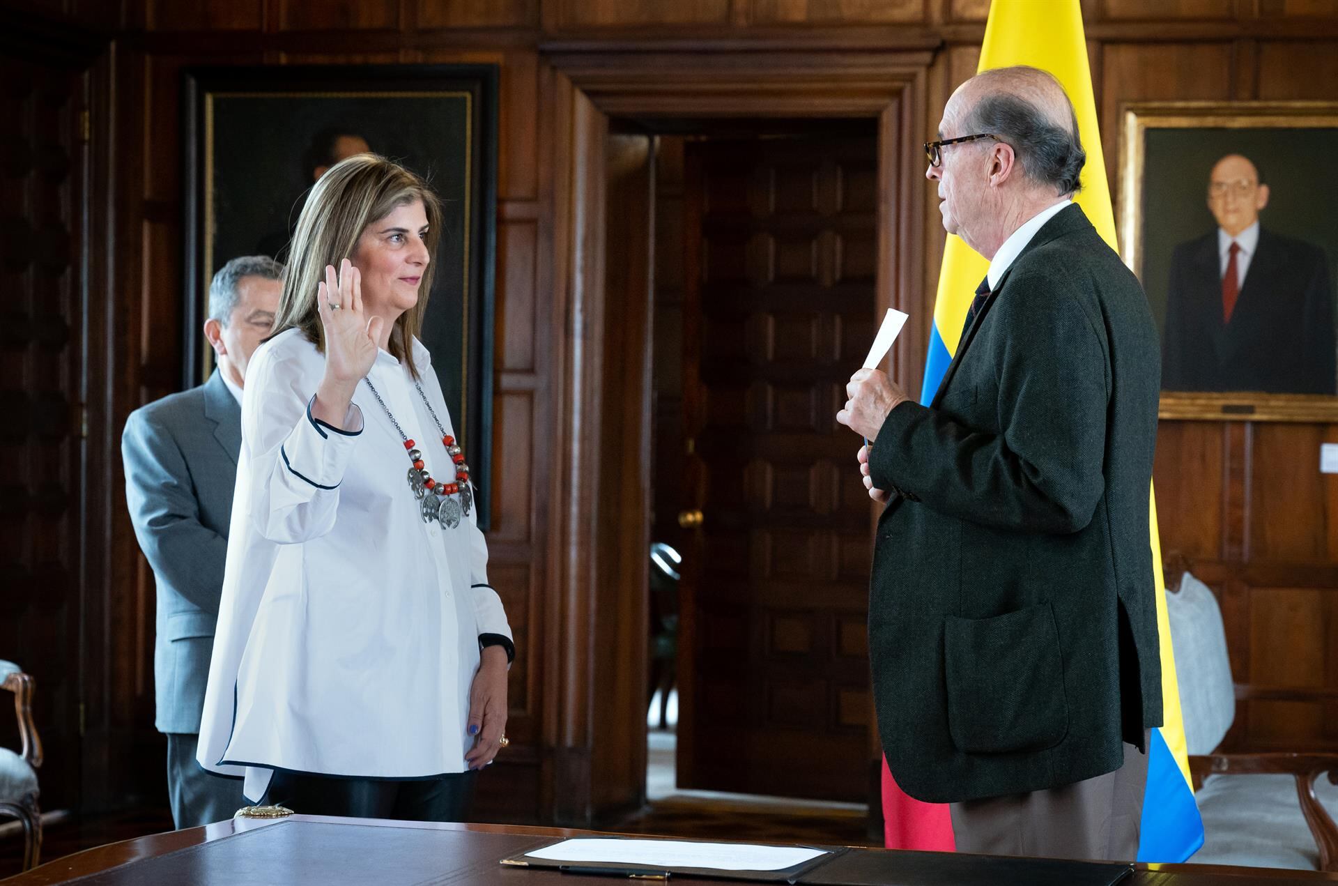 Laura Gil asume el cargo de viceministra de Exteriores en gobierno Petro. Foto: EFE