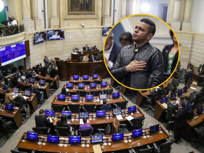 Senado y Jota Pe Hernández. Fotos: (Colprensa - Catalina Olaya) / (Colprensa - Catalina Olaya)