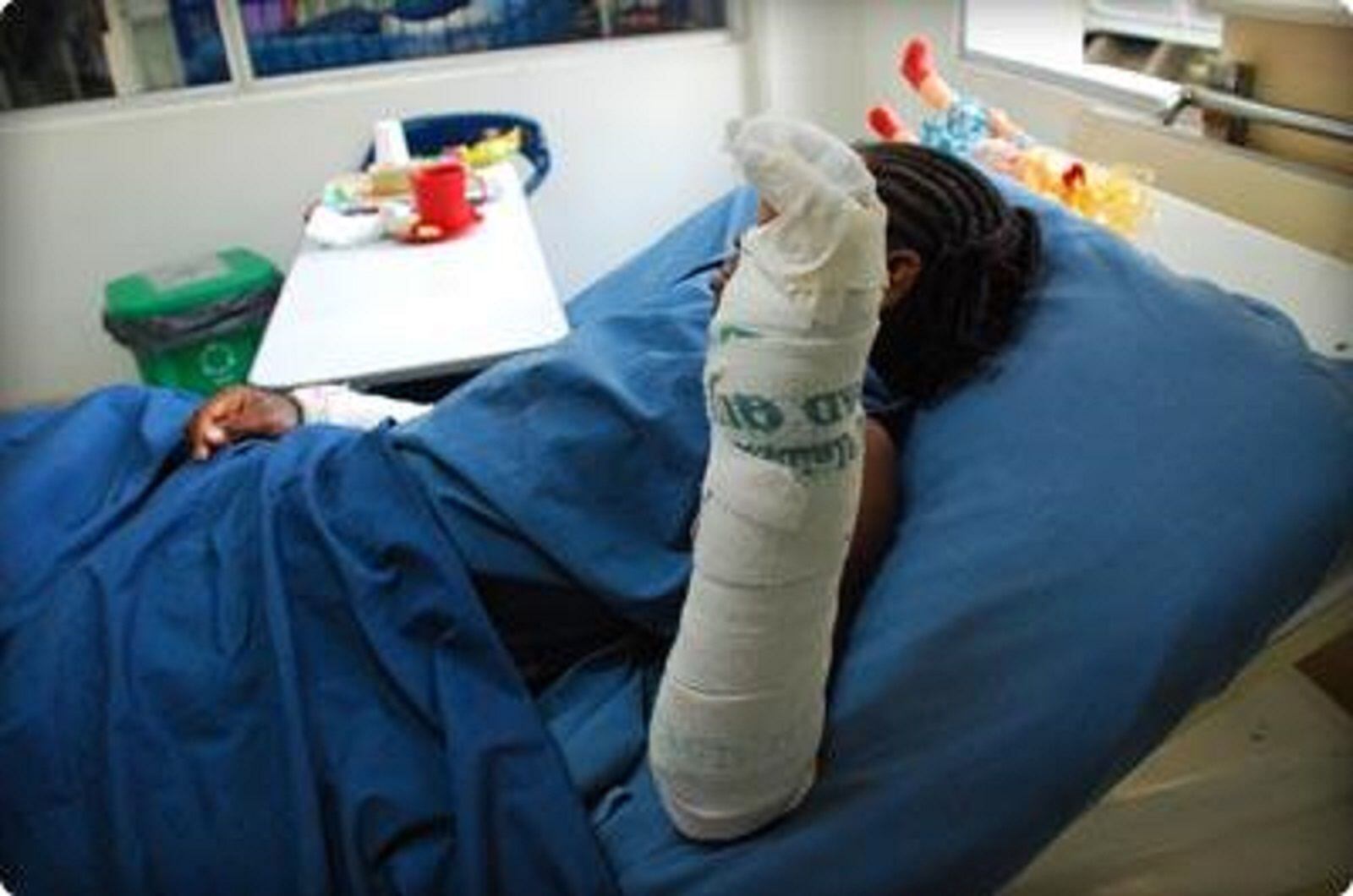 17 de los lesionados son menores de edad entre los 3 y los 16 años. Crédito: Colprensa.