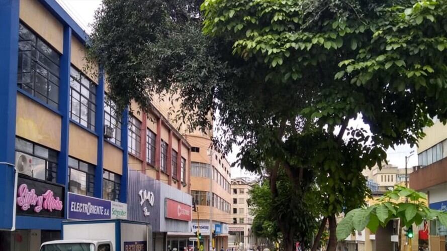 Comercio afectados por paro. Foto: La W.