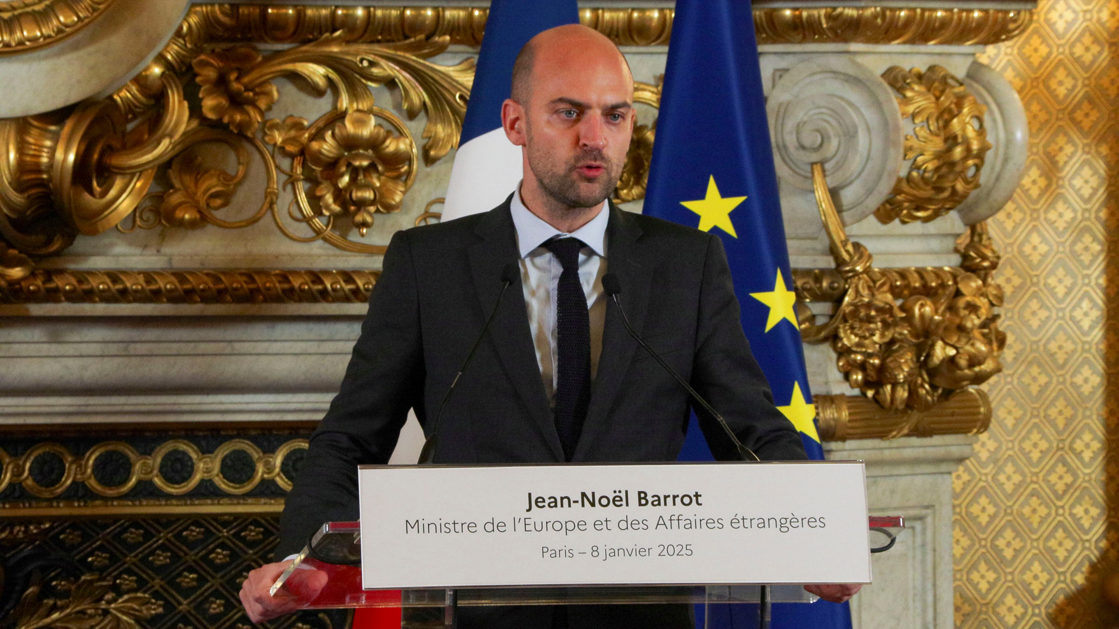 “Ni Estados Unidos ni Europa tienen interés de iniciar una guerra comercial”: canciller de Francia 
