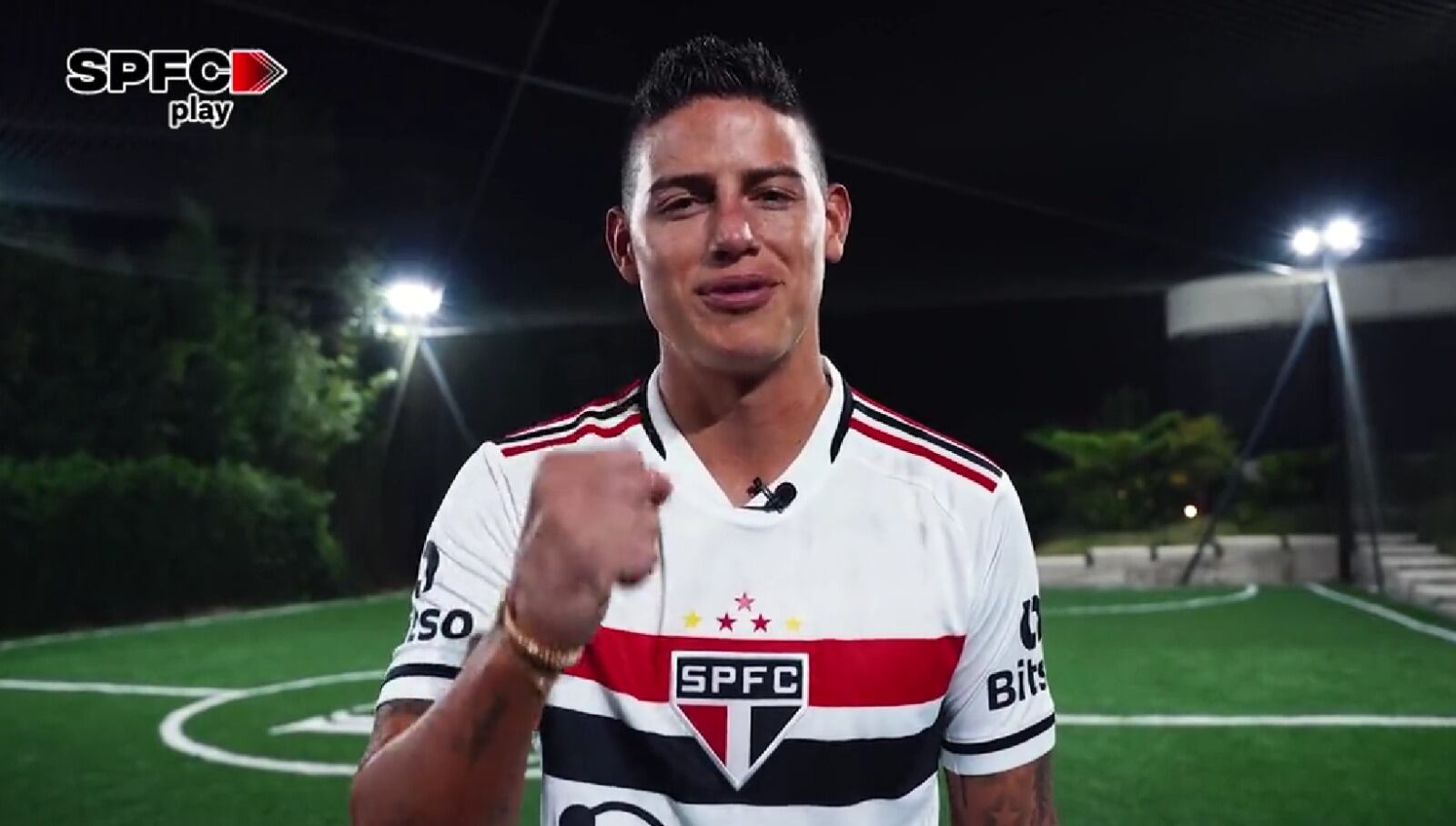 James Rodríguez es nuevo jugador de Sao Paulo. Foto: Twitter oficial Sao Paulo.