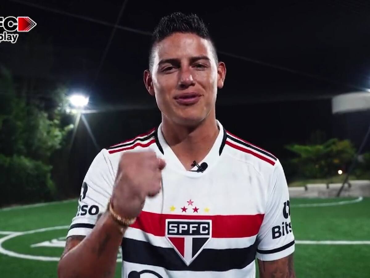 James Rodríguez es nuevo jugador de Sao Paulo