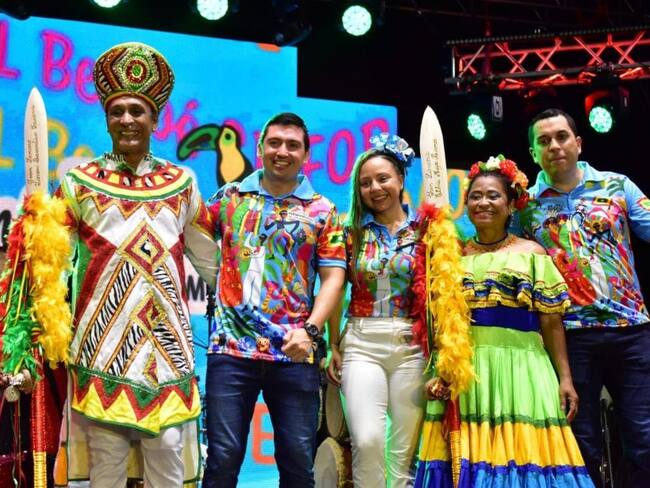 El viernes 7 de octubre la Plaza de la Aduana fue el escenario de lanzamiento de las Fiestas de la Independencia.