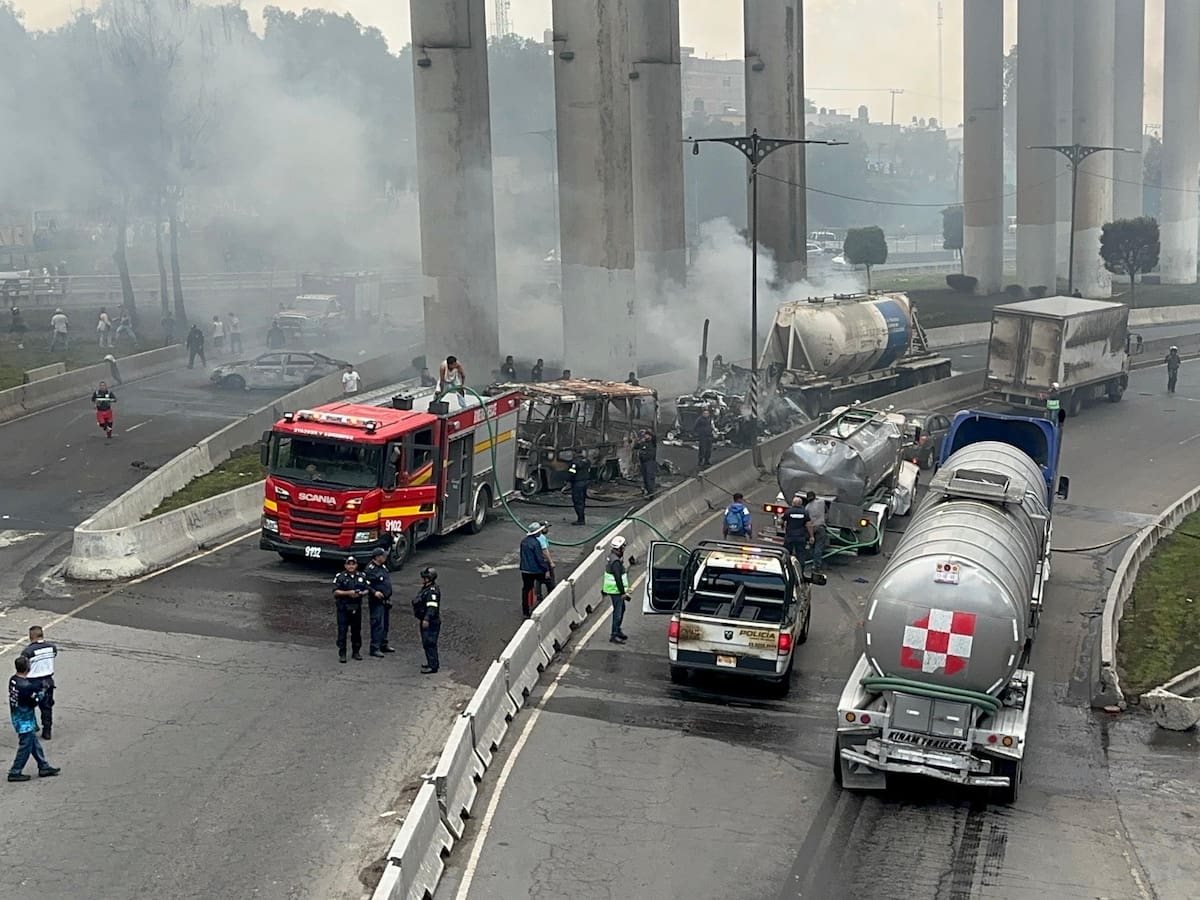 Ascendió a cuatro muertos y 90 heridos la explosión de un camión con gas en Ciudad de México