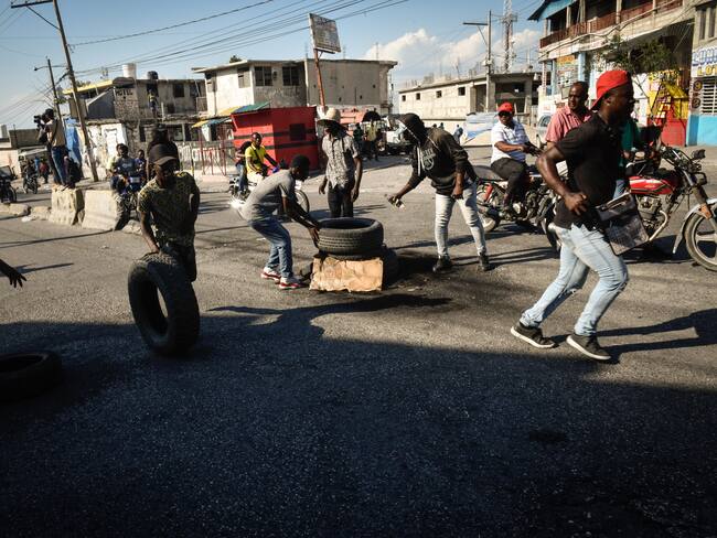 Violencia en Haití. Foto: EFE/ Johnson Sabin