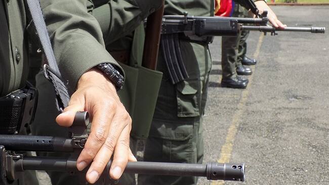 Los ataques han sido repelidos por la Fuerza Pública . Foto: Colprensa