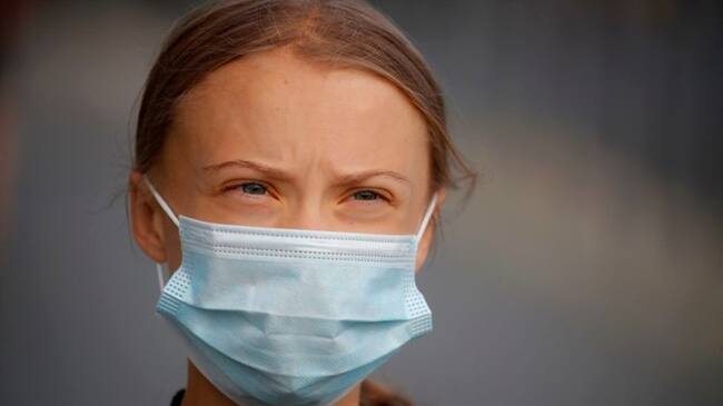Donald debe trabajar en el manejo de sus problemas de ira, luego ir a una buena película clásica con un amigo: Greta Thunberg. Foto: Getty Images