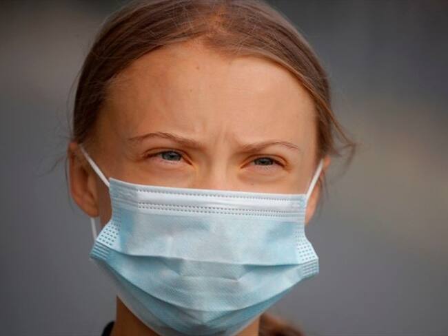 Donald debe trabajar en el manejo de sus problemas de ira, luego ir a una buena película clásica con un amigo: Greta Thunberg. Foto: Getty Images