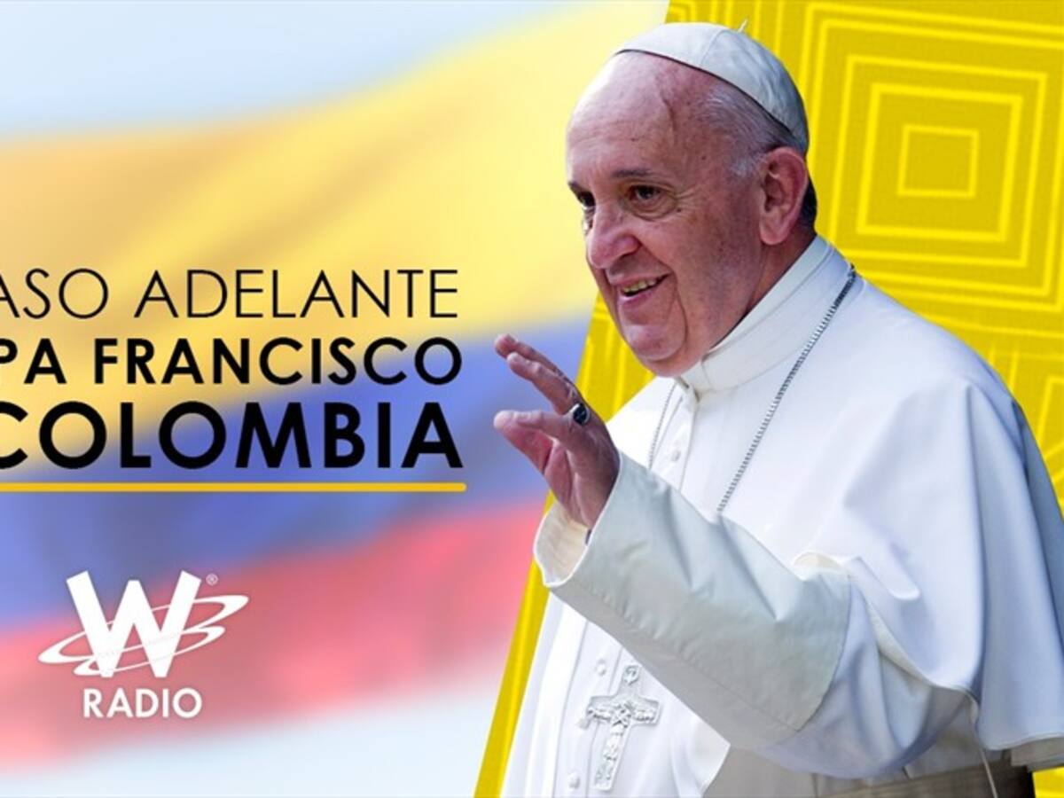 El papa Francisco ya está en Colombia