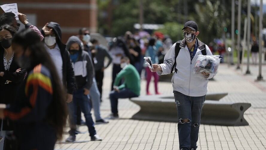 El Dane resaltó que la cifra de desempleo de mayo fue incluso mayor a la de abril de este año, cuando el desempleo llegó al 19,8%. Foto: Colprensa