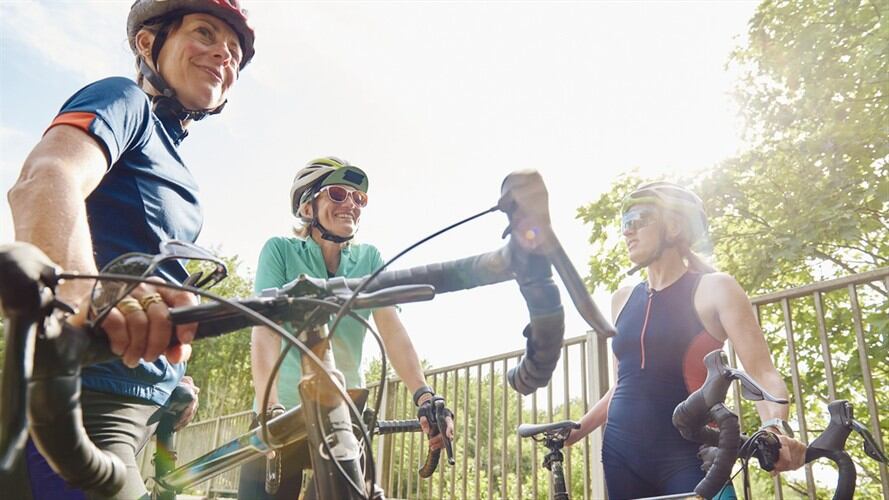 ¿Qué beneficios tiene en la salud al montar bicicleta?. Foto: Getty Images