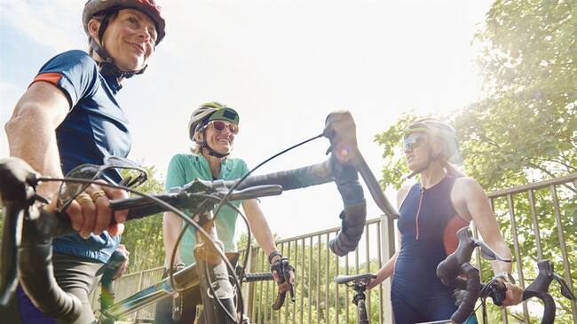 ¿Qué beneficios tiene en la salud al montar bicicleta?. Foto: Getty Images