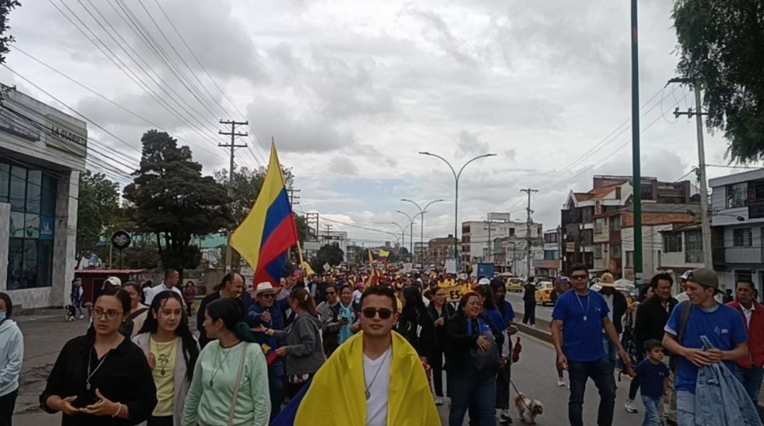 La marcha programada para este 1 de mayo en Sogamoso y Tunja, se tiene prevista iniciar a las 9:00 de la mañana / Foto: W Radio.