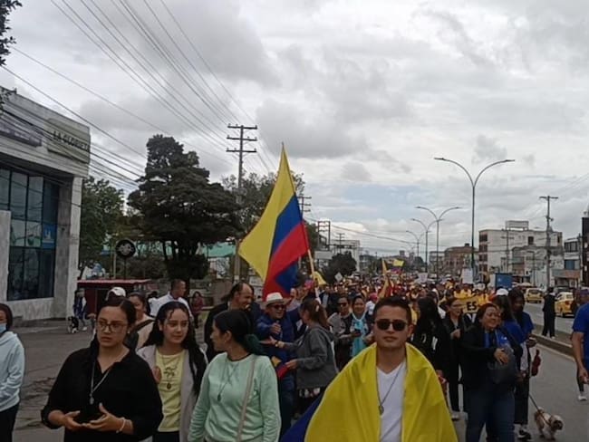 La marcha programada para este 1 de mayo en Sogamoso y Tunja, se tiene prevista iniciar a las 9:00 de la mañana / Foto: W Radio.
