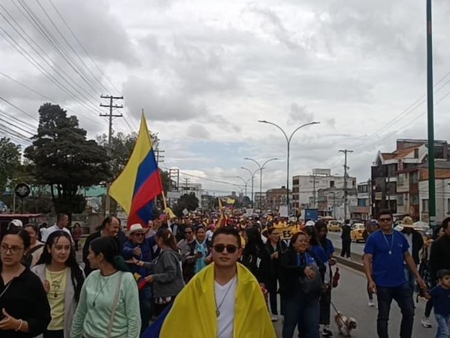 La marcha programada para este 1 de mayo en Sogamoso y Tunja, se tiene prevista iniciar a las 9:00 de la mañana / Foto: W Radio.