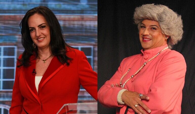 Barbarita apoya a María Fernanda Cabal en su carrera presidencial. Foto: Colprensa