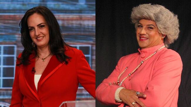 Barbarita apoya a María Fernanda Cabal en su carrera presidencial. Foto: Colprensa