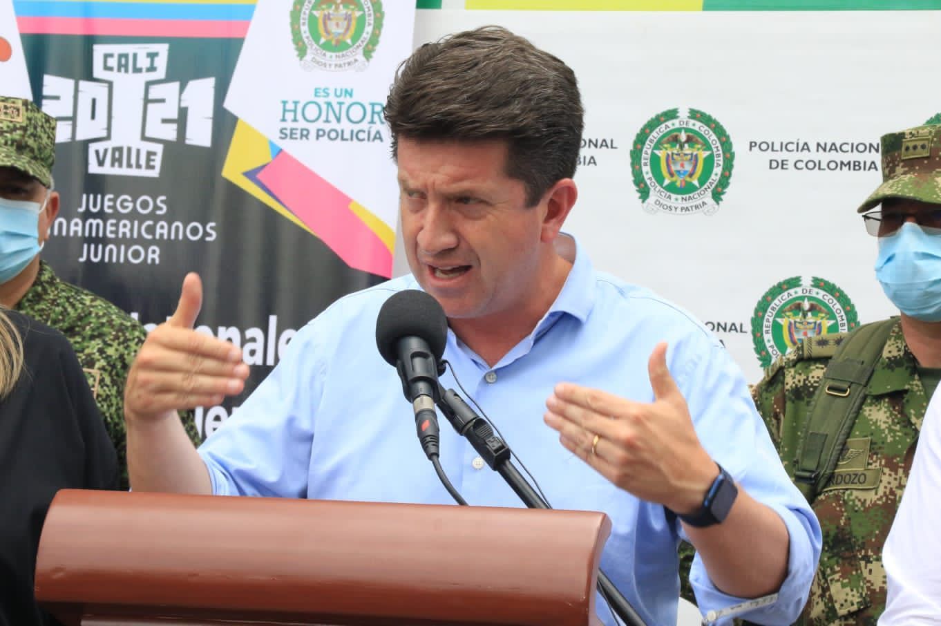 El refuerzo de seguridad para Cali y el Valle del Cauca se mantendrá hasta finales de año. Foto:  