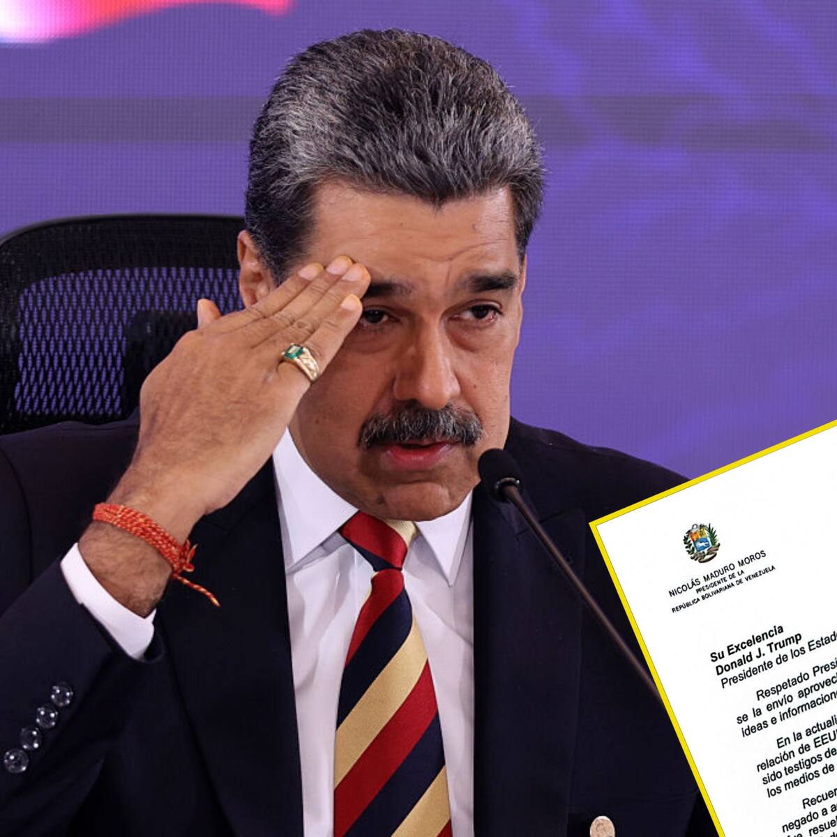Esta es la carta que Nicolás Maduro le envió a Donald Trump