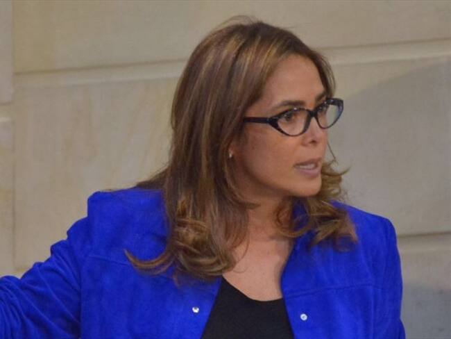 Gina Parody, ministra de Educación. Foto: Paula Bolívar - W Radio