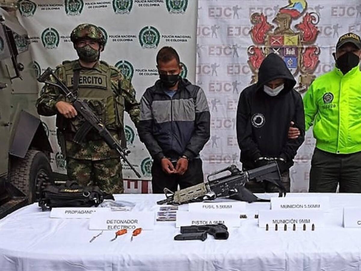Capturan a presuntos responsables del asesinato de un policía en Cauca