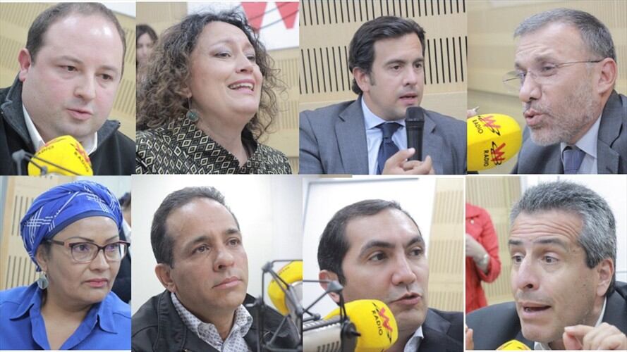 Senadores en La W. Foto: La WCon Vicky Dávila