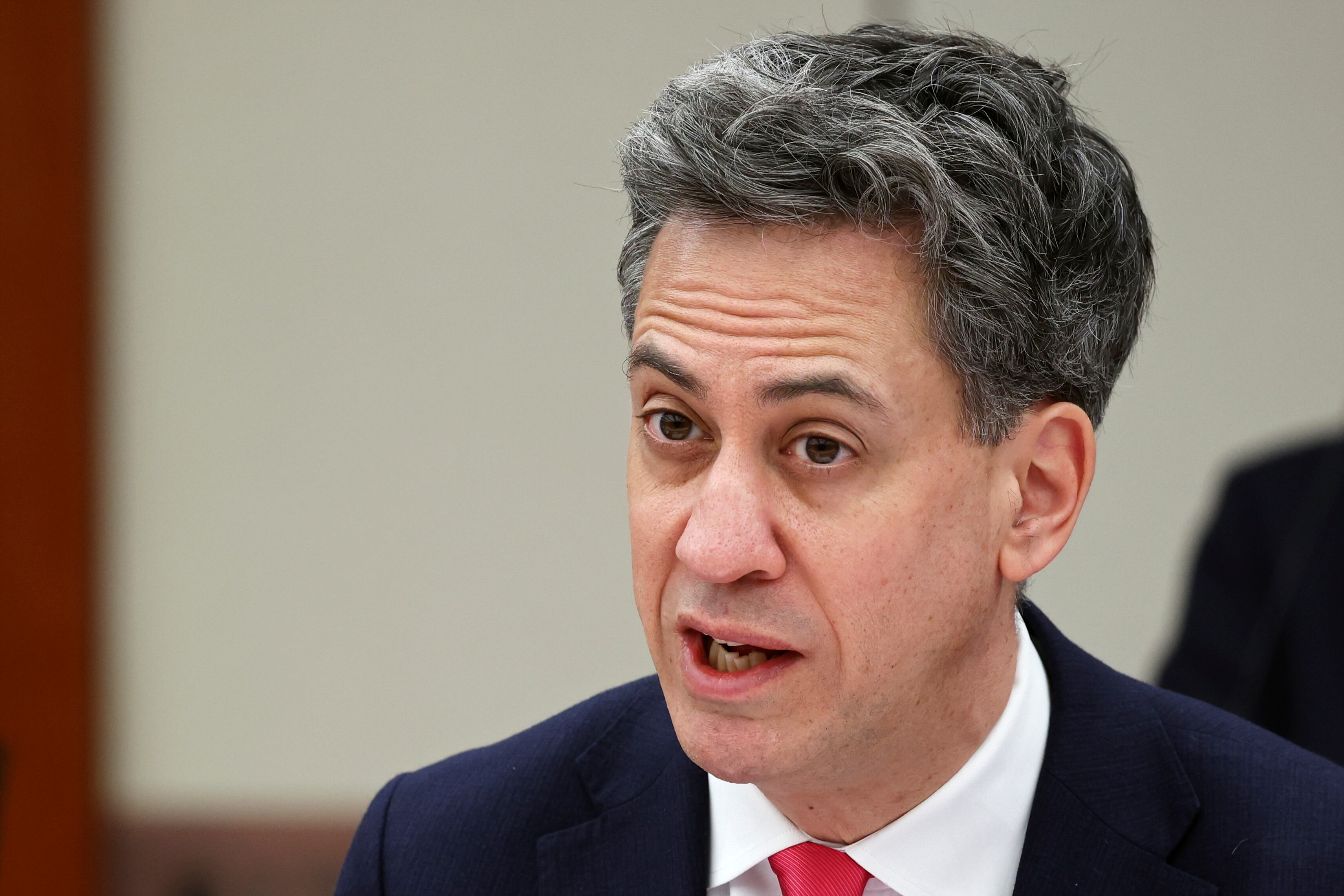 El ministro británico de Energía, Ed Miliband. Foto: EFE.