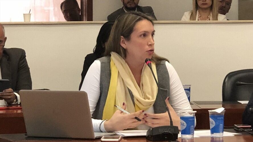 Sara Piedrahita Lyons, representante a la Cámara por Córdoba. Foto: Twitter