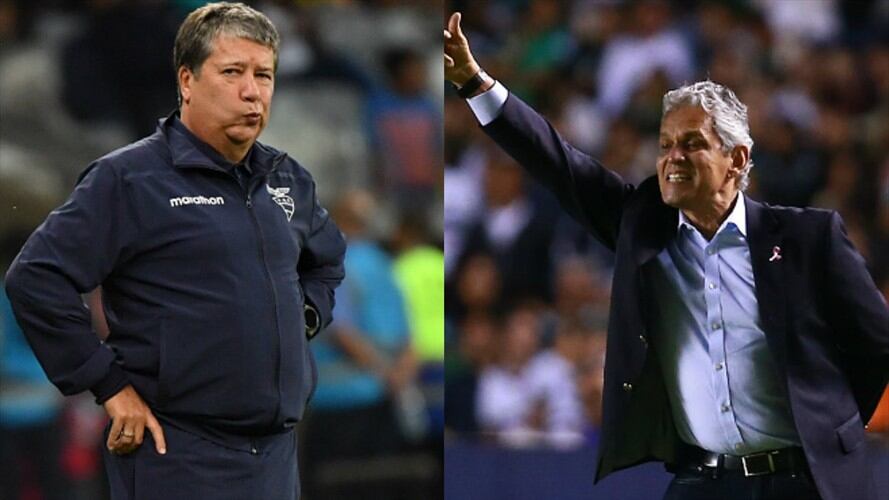 Hernán Darío Gómez y Reinaldo Rueda. Foto: Getty Images